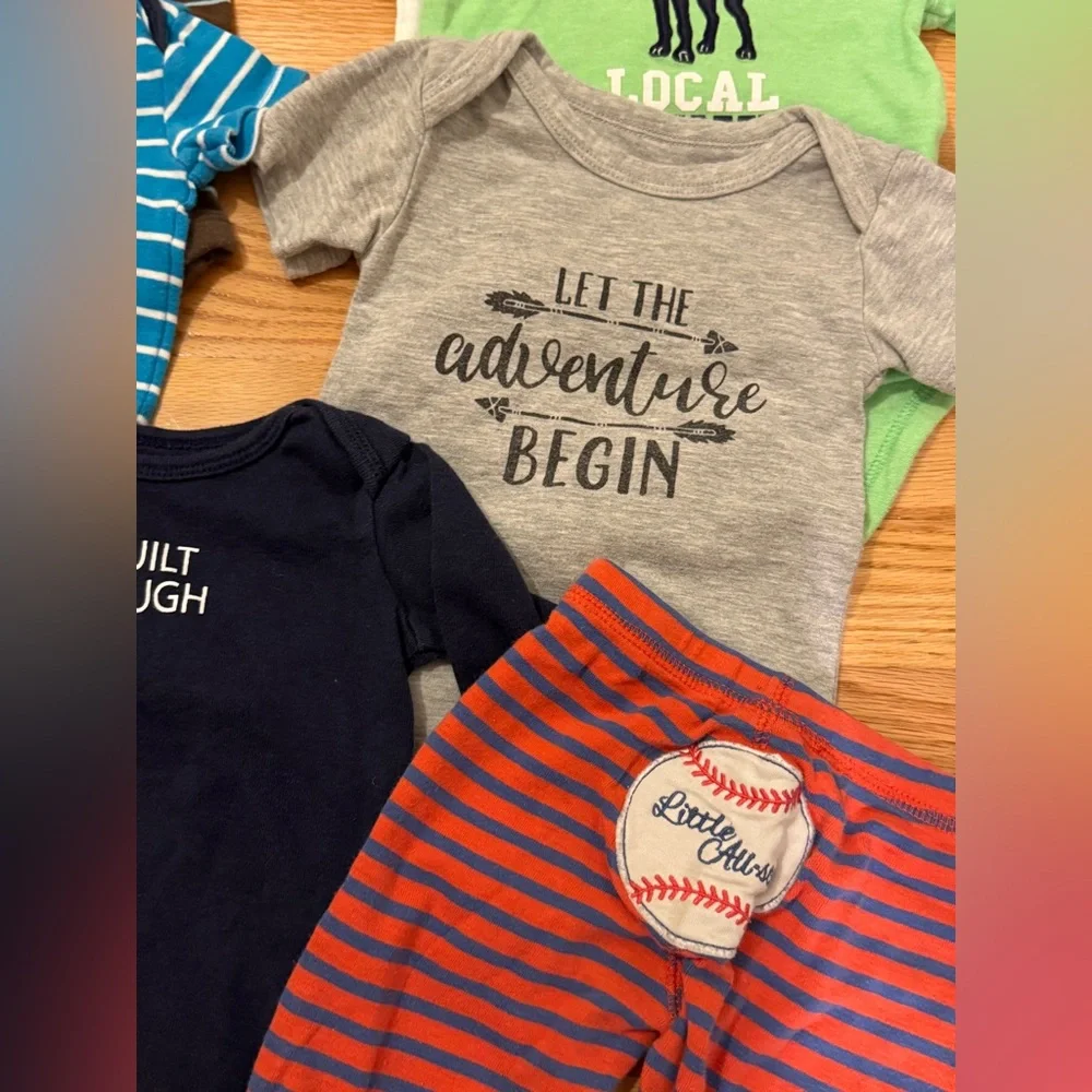 Carter's Assorted Baby Bodysuits and Pants Set